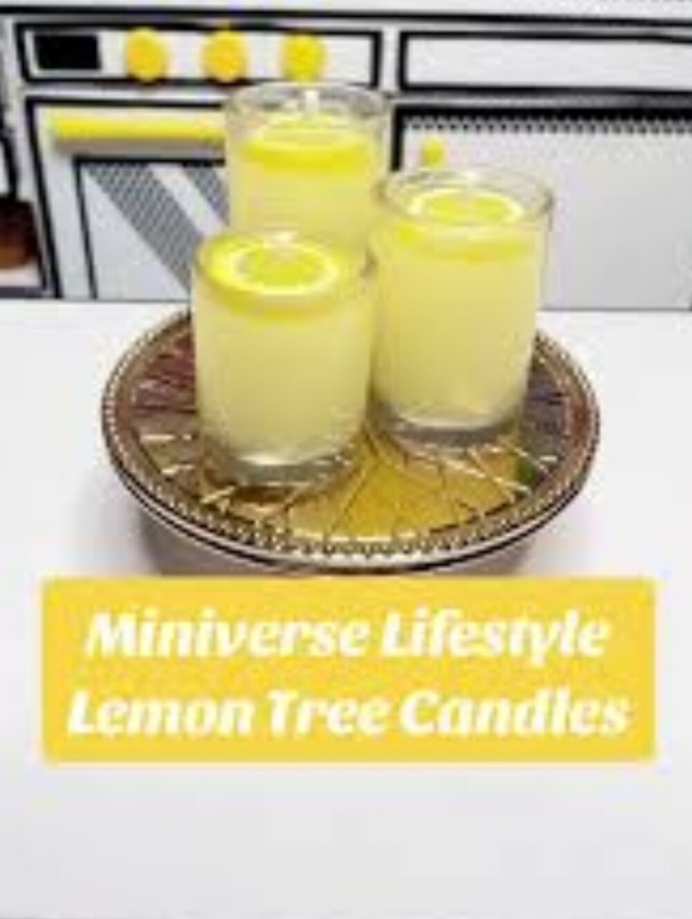 Miniverse | Lifestyle Lemon Tree Candles